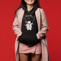 Christmas Hoodie Let It Snow Cute Snowman Xmas - Wonder Print Shop
