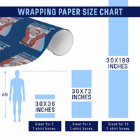 Christmas Trans Rights Are Human Rights Wrapping Paper Roll LGBTQ Advocate - Wonder Print Shop