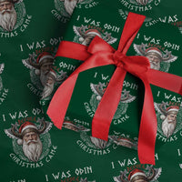 Christmas Viking Wrapping Paper Roll I Was Odin Before Christmas Came Santa Viking Warriors Xmas - Wonder Print Shop