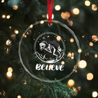 Chupacabra Crystal Glass Ornament Funny Believe Christmas Cryptid Gift TS12