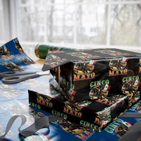 Cinco De Mayo Battle Of Puebla Wrapping Paper Roll Mexican Victory Heritage Pride