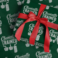 Classically Trained Manual Car Wrapping Paper Roll Pedals Driving Humor
