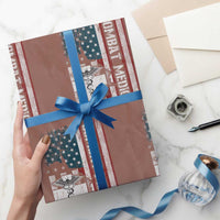 Combat Medic Soldier Wrapping Paper Roll Medical Military American Flag - Wonder Print Shop