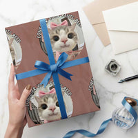 Consider Your Pants Peed Wrapping Paper Roll Funny Cat Meme Saying - Wonder Print Shop