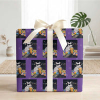 Cool Easter Bunny Drinking Iced Coffee Graphic Wrapping Paper Roll Funny Sunglasses Rabbit Spring Aesthetic
