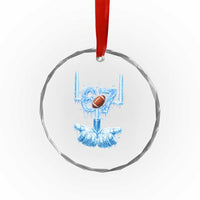 Cool Ice Effect 67 Meme Crystal Glass Ornament Funny American Football - Wonder Print Shop