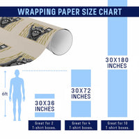 Cool Kindergarten Raccoon Back to School Wrapping Paper Roll First Day of School Funny Kids Gift