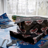Coquette Valentine's Day Heart Bow Wrapping Paper Roll