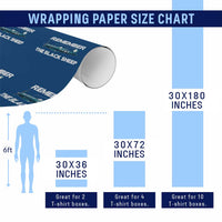 CORSAIR WWII HISTORY Wrapping Paper Roll Black Sheep Squadron Pilot - Wonder Print Shop