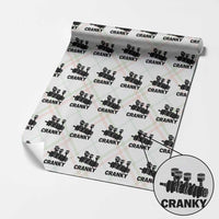 Cranky Car Engine Crankshaft Cars Lover Wrapping Paper Roll Mechanics Father Day