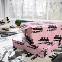 Cranky Car Engine Crankshaft Cars Lover Wrapping Paper Roll Mechanics Father Day