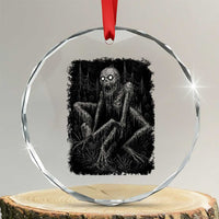 Creepy Rake Crystal Glass Ornament Creepypasta Cryptid Series Alt Goth Grunge Horror Aesthetic TS10