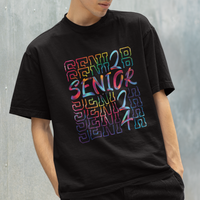 Tie Dye Senior Graduation Of 2024 T Shirt - Wonder Print Shop