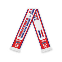 Croatia 2026 Football Personalised Soccer Scarf Hrvatska - Ajmo Vatreni