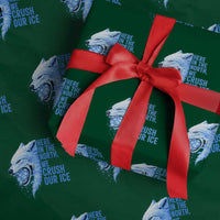 Crush Ice Wrapping Paper Roll Wolf Human Rights Protest