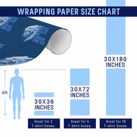 Crush Ice Wrapping Paper Roll Wolf Human Rights Protest