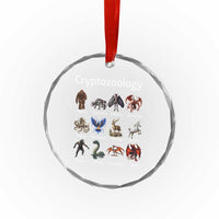 Cryptid Creatures Crystal Glass Ornament Cryptozoology Fantasy Mythical Monsters TS02