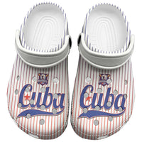 Cuba Baseball Clogs Shoes 2026 Go Champions White Version - Wonder Print Shop
