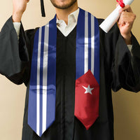 Cuba Graduation Stole Flag Style