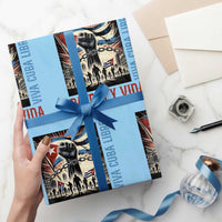 Cuban American Pride Wrapping Paper Roll Viva Cuba Libre Supporter