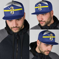 Curacao Football Snapback Cap 2026 The Blue Wave is Rising - Wonder Print Shop