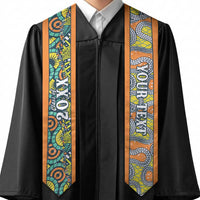 Custom African Tribal Mixed Pattern Graduation Stole