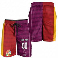 Custom British Lions Australia Queensland Shorts for Men Sporty Style LT09