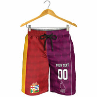 Custom British Lions Australia Queensland Shorts for Men Sporty Style LT09