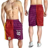 Custom British Lions Australia Queensland Shorts for Men Sporty Style LT09