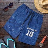 Custom Cape Verde Football Shorts for Men Go Champions Tubaroes Azuis - Wonder Print Shop