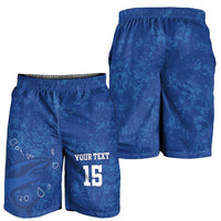 Custom Cape Verde Football Shorts for Men Go Champions Tubaroes Azuis - Wonder Print Shop