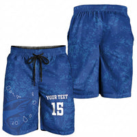 Custom Cape Verde Football Shorts for Men Go Champions Tubaroes Azuis - Wonder Print Shop