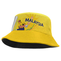 Custom Cricket Malaysia East Asia-Pacific Bucket Hat Malaysia Road to Glory - Wonder Print Shop