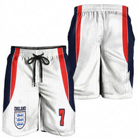 Custom England National Football Shorts for Men Retro Style-Inspired 1998 - Wonder Print Shop