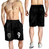Custom Norway Football Shorts for Men Cross Nordic Knot Pattern