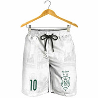 Custom Spain Football Shorts for Men Royal Madrid-Hala Espana