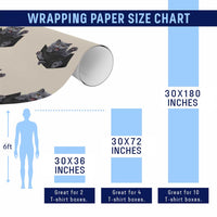 Cute British Shorthair Cat In Pocket Wrapping Paper Roll Cat Lover