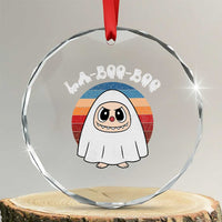 Cute Ghost Halloween Costume Crystal Glass Ornament Retro Spooky Trending Cartoon La Boo Boo TS10