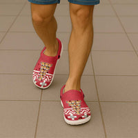 Cute Maltese Imqaret Pastry Christmas Clogs Shoes Christmas Joy in Malta - Wonder Print Shop