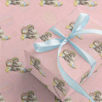Cute Punch Baby Monkey Easter Wrapping Paper Roll Funny Animal Gift