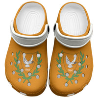 Cyprus Clogs Shoes Flag Color Inspiration - Wonder Print Shop