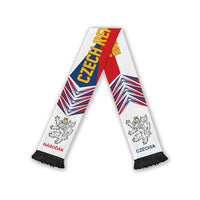 Czechia Football Nations 2026 Soccer Scarf Sporty Pattern