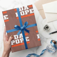 Da Pope Leo XIV Wrapping Paper Roll From America Chicago - Wonder Print Shop