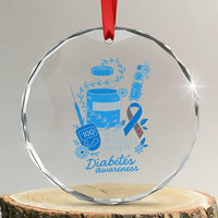 Dead Pancreas Society Crystal Glass Ornament Funny Diabetes Awareness Insulin T1D Support TS10