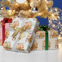 Developmental Disability Awareness Wrapping Paper Roll In March We Wear Orange - Wonder Print Shop