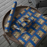 Deviled Eggs Wrapping Paper Roll Vintage 90s Thanksgiving Funny Foodie Bootleg Graphic
