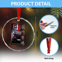 Distress JDM Drift Car Crystal Glass Ornament Distress Japanese Automotive Tuning Car TS10