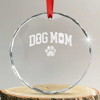 Dog Mom Crystal Glass Ornament Floral Fur Mama Gift For Her Mothers Day - Wonder Print Shop