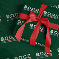 DOGE Department of Government Efficiency Wrapping Paper Roll - Wonder Print Shop