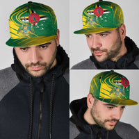 Dominica Independence Day Snapback Cap 3 November Coat Of Arms - Wonder Print Shop